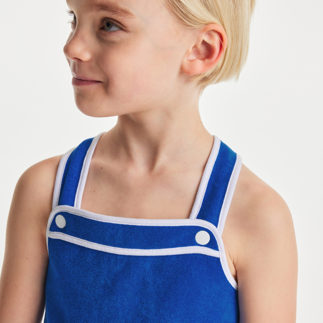 Girl French terry romper