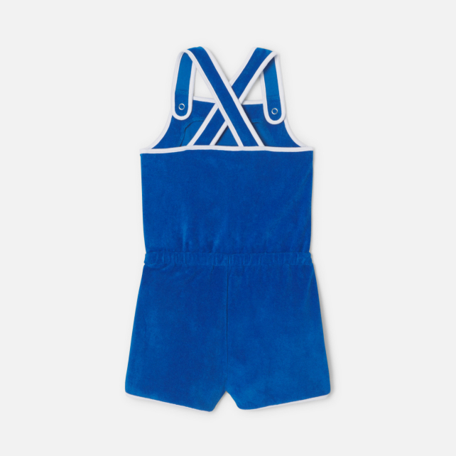 Girl French terry romper
