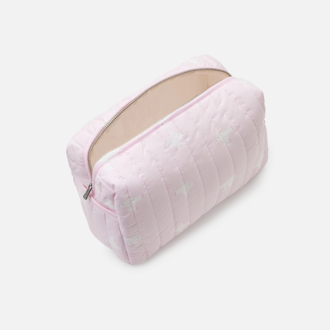 Padded toiletry bag