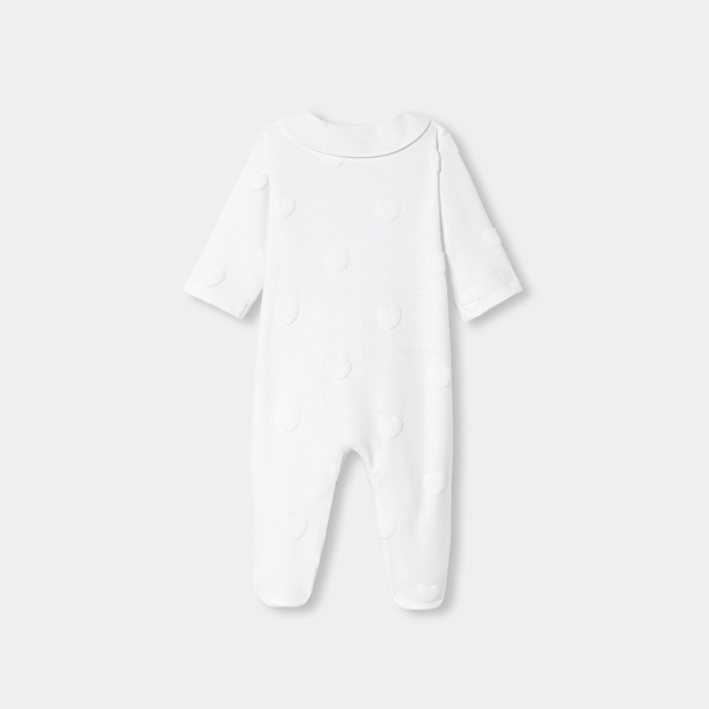 Körpə qız üçün bulud motivli pijama