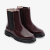 Girl Chelsea boots in smooth leather