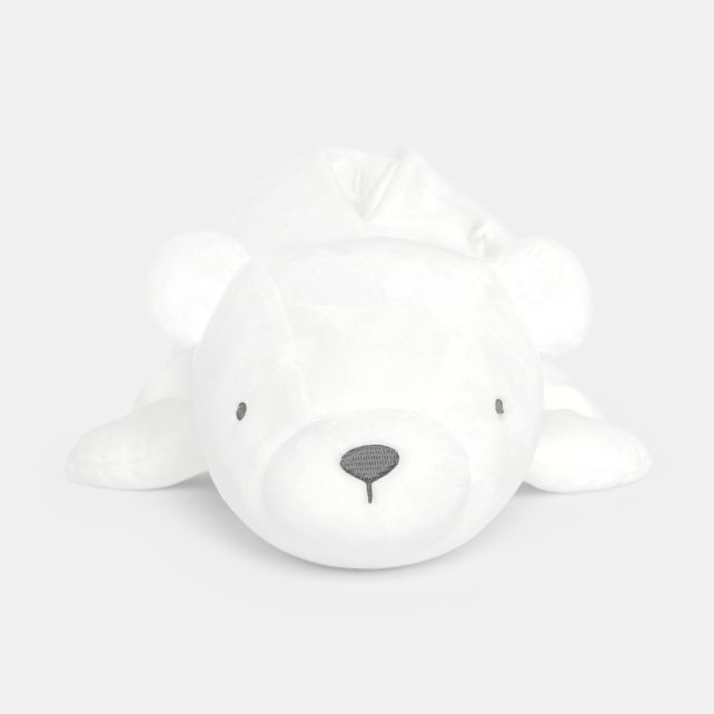 Polar bear activity plush toy