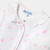 Baby girl sleepsuit in interlock