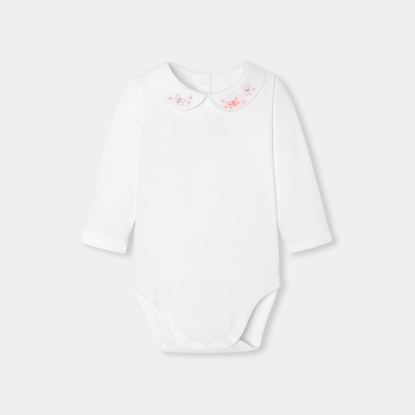 Baby girl long sleeve bodysuit