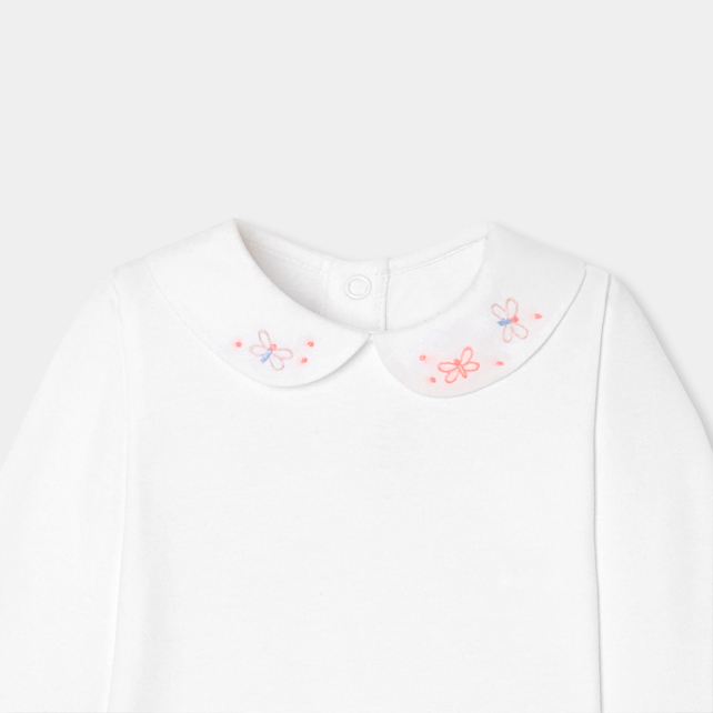 Baby girl long sleeve bodysuit