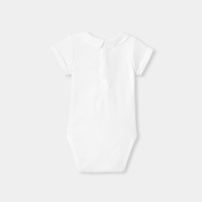 Baby boy bodysuit in interlock
