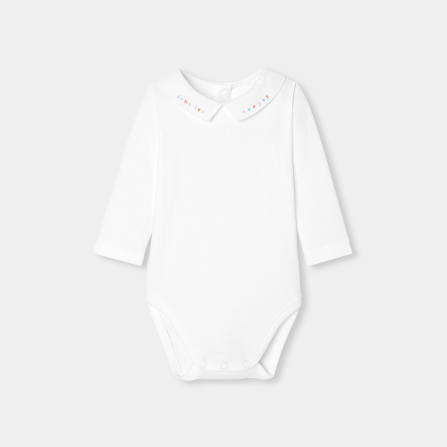 Baby boy long-sleeved bodysuit