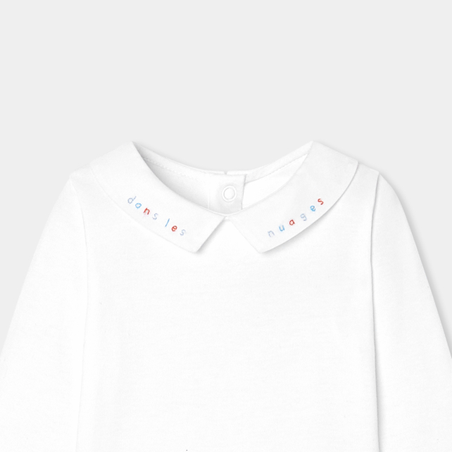 Baby boy long-sleeved bodysuit