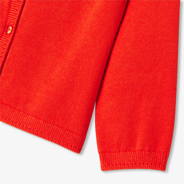 Baby girl jersey cardigan