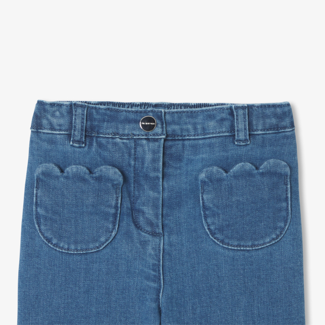 Baby girl denim trousers