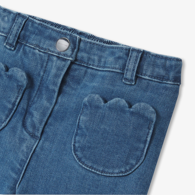 Baby girl denim trousers