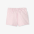 Baby girl shorts in honeycomb piqué
