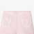 Baby girl shorts in honeycomb piqué