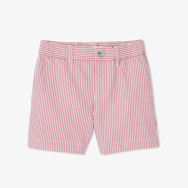 Baby boy shorts in twill