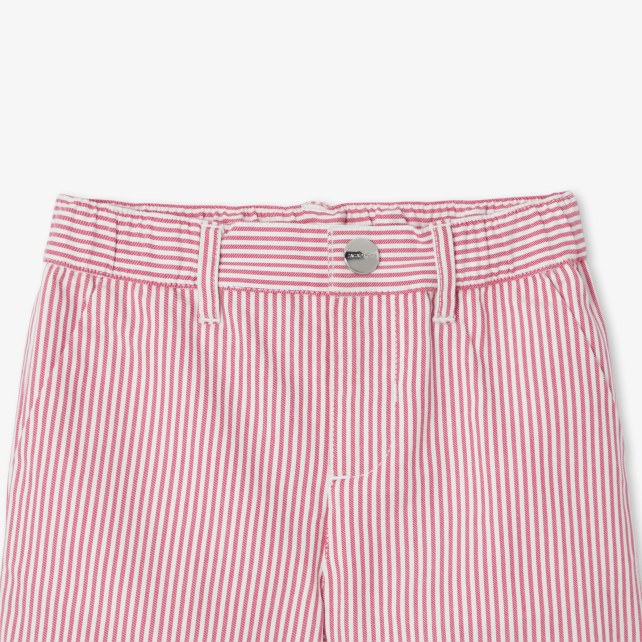 Baby boy shorts in twill