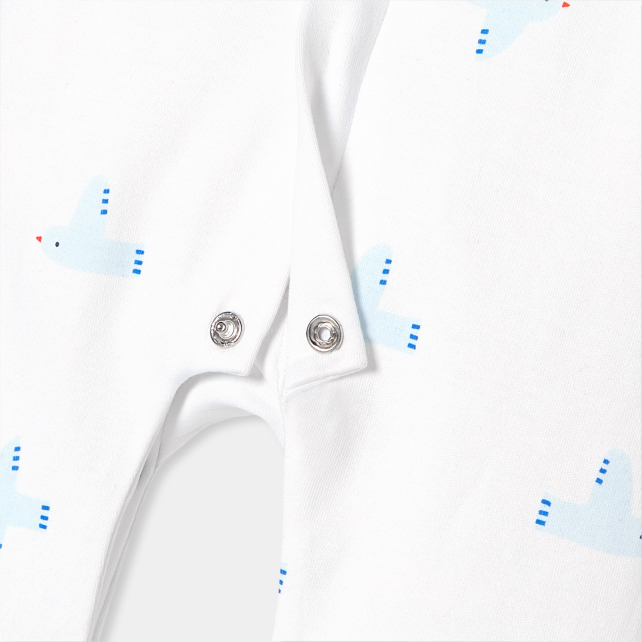 Baby jumpsuit in interlock