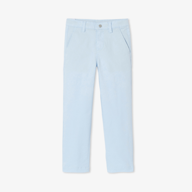 Boy straight twill trousers Boy straight twill trousers