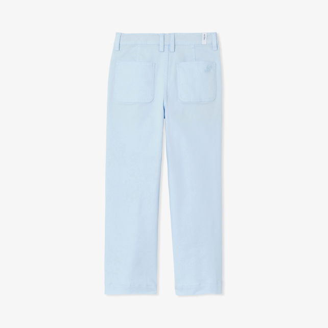 Boy straight twill trousers Boy straight twill trousers