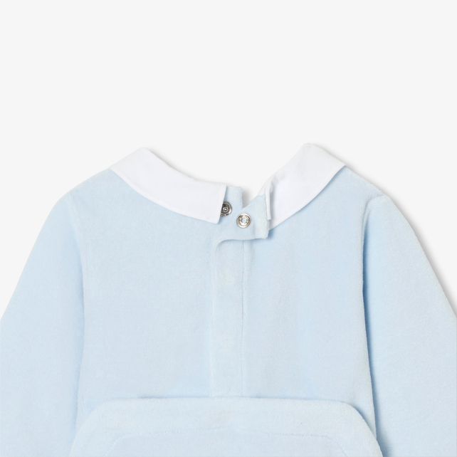 Körpə oğlan üçün velvet pijama