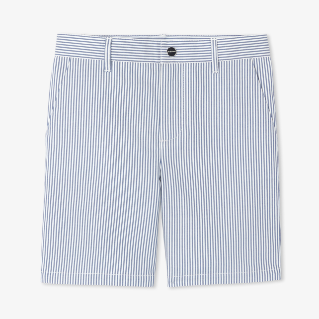 Boy striped Bermuda shorts