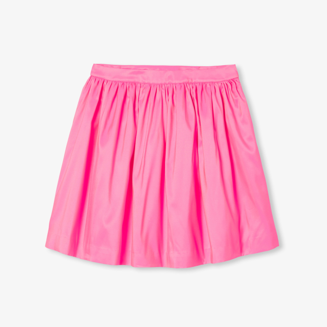 Girl taffeta skirt