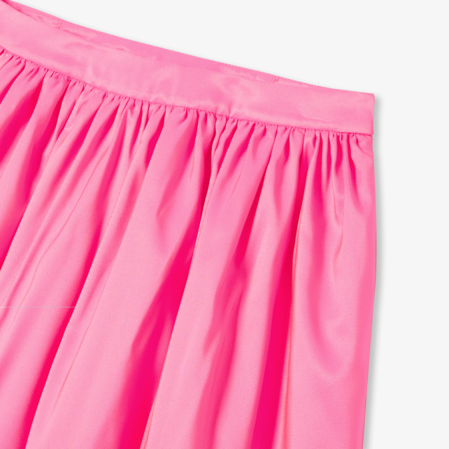 Girl taffeta skirt
