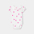 Baby girl short-sleeved bodysuit