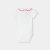 Baby girl short-sleeved bodysuit