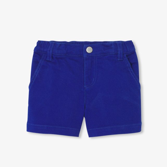Baby boy shorts in twill