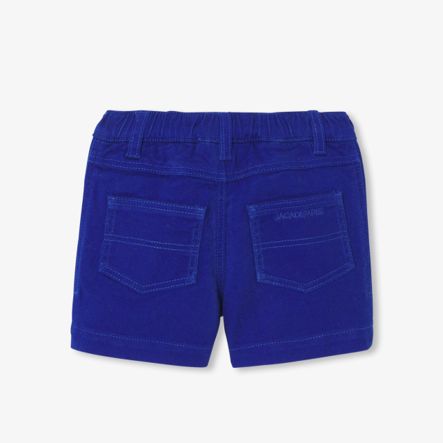 Baby boy shorts in twill
