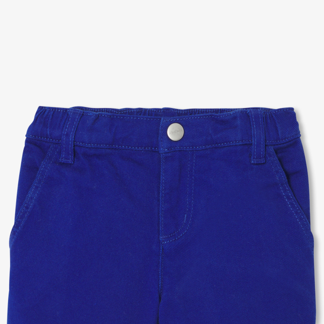 Baby boy shorts in twill
