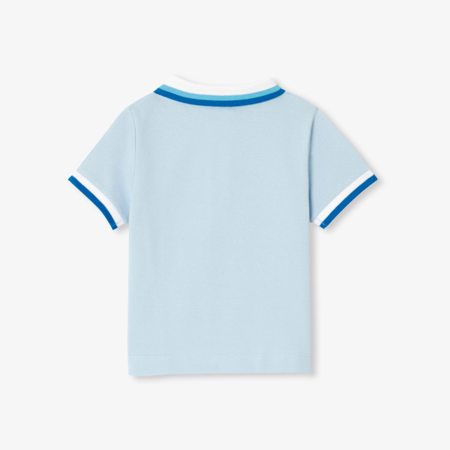Baby boy short-sleeved polo shirt