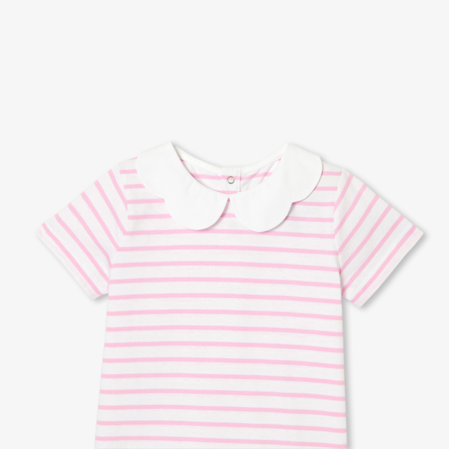 Girl striped t-shirt