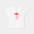 Baby girl short-sleeved T-shirt