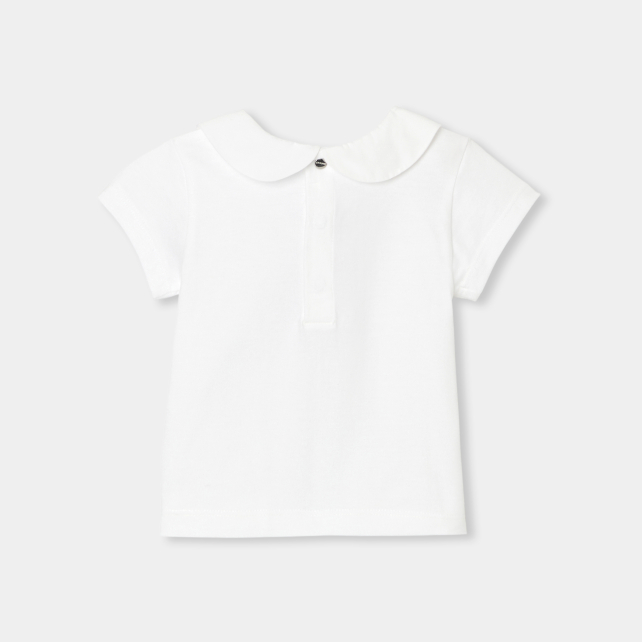 Baby girl short-sleeved T-shirt