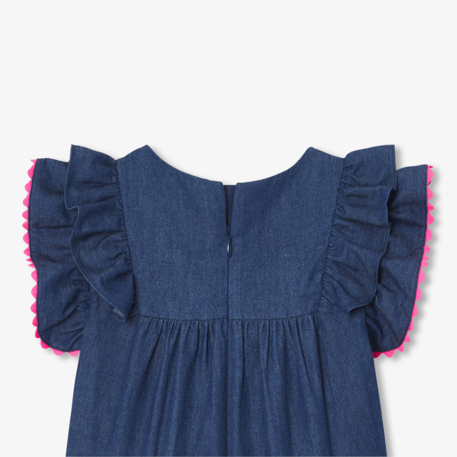 Girl lightweight denim dress