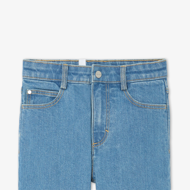 Boy straight-cut jeans