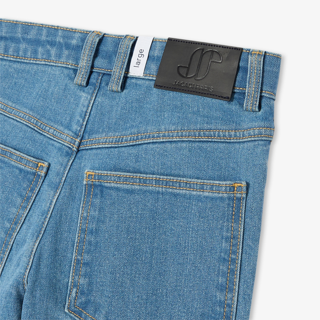 Boy straight-cut jeans