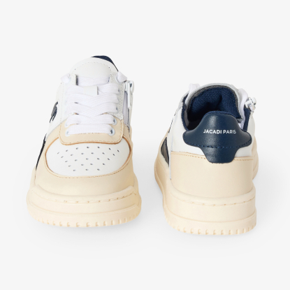 Boy leather trainers