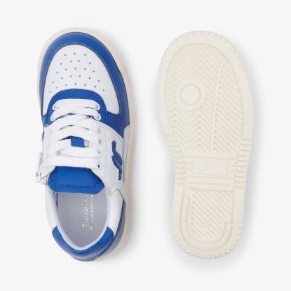 Boy leather trainers