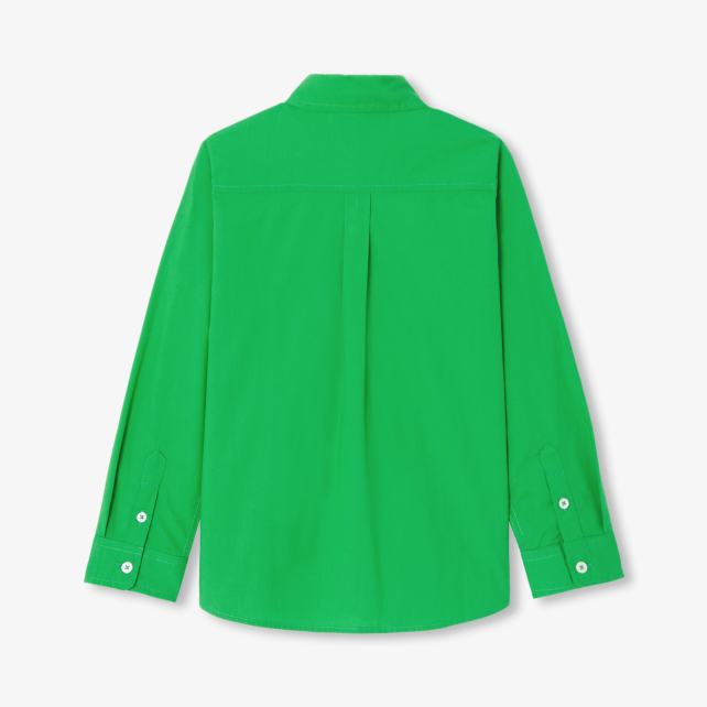 Boy light poplin shirt