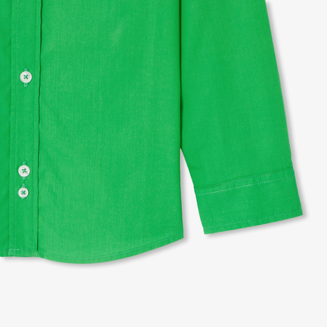 Boy light poplin shirt