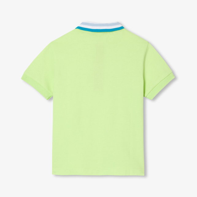Boy short-sleeved polo shirt