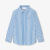 Boy shirt in striped poplin