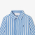 Boy shirt in striped poplin