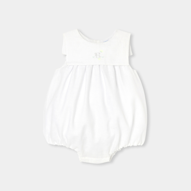 Baby linen romper Baby linen romper