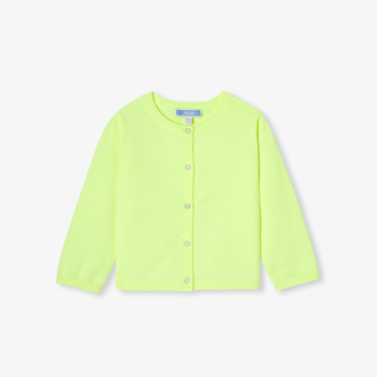 Baby girl cotton cardigan