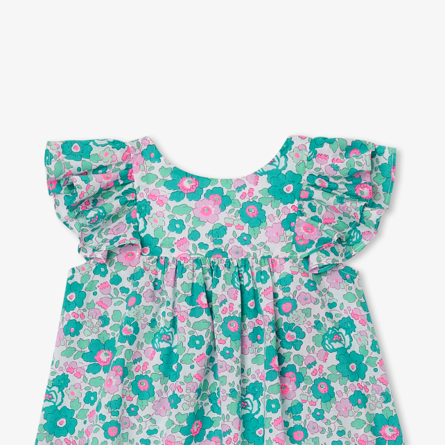 Baby girl blouse in Liberty fabric