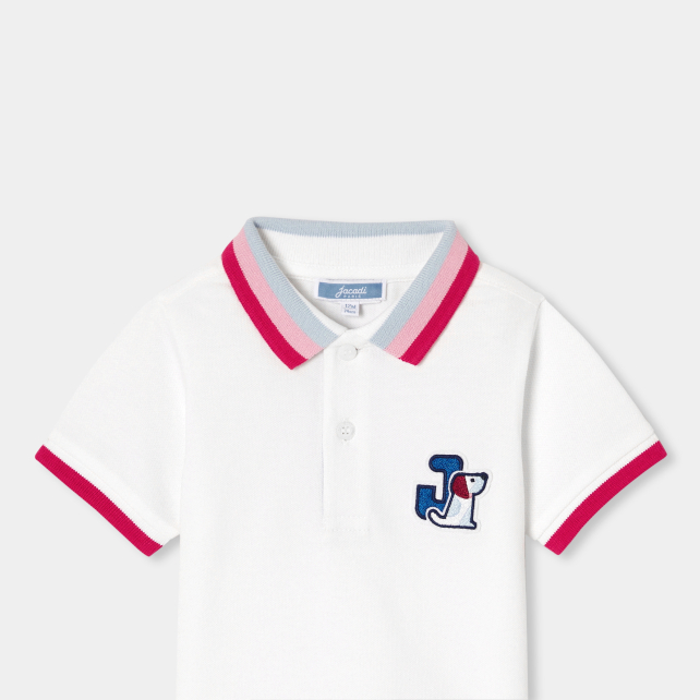 Baby boy piqué polo shirt