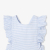 Baby girl seersucker romper